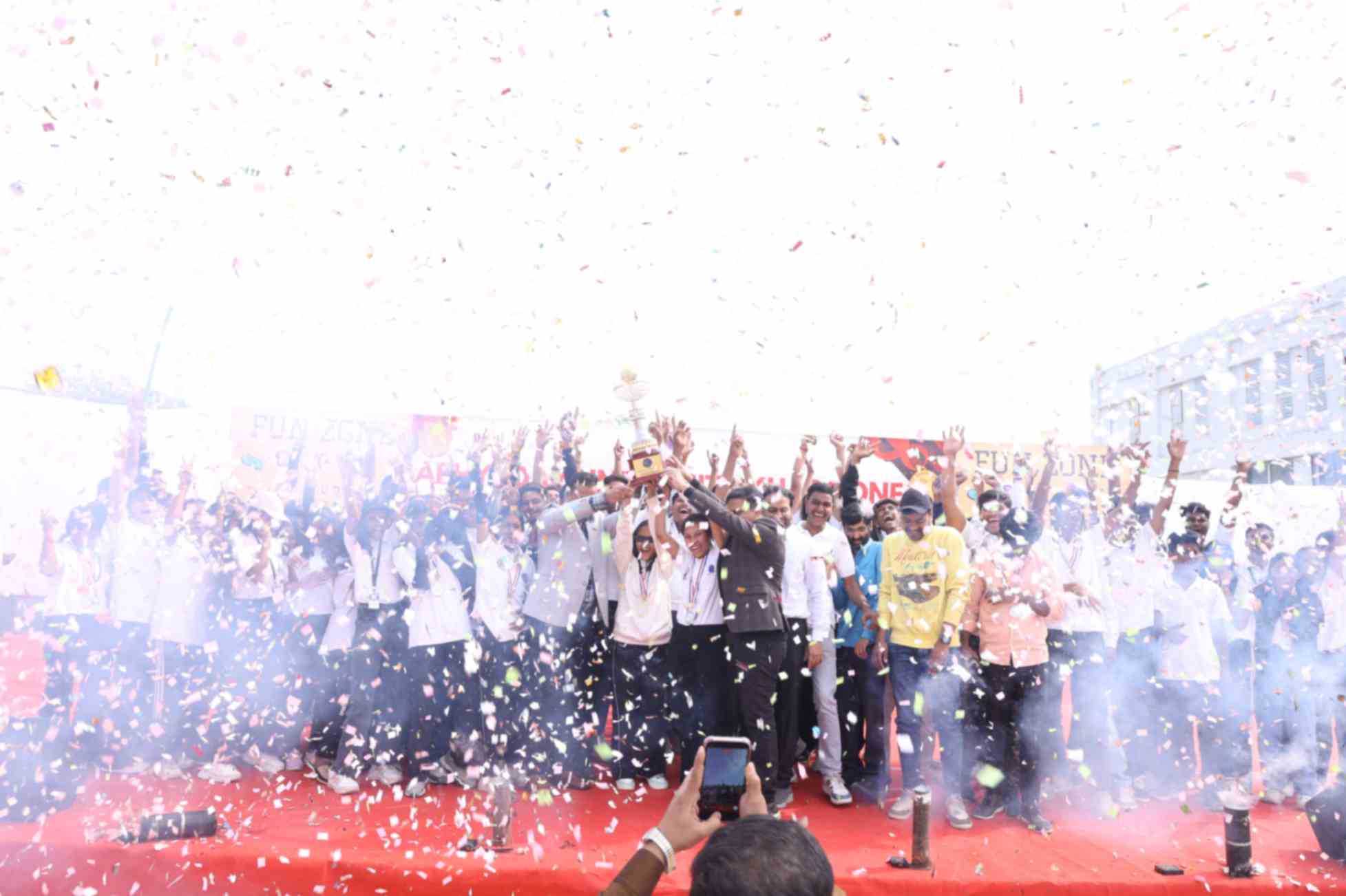 Celebrating Victory, Teamwork & Excellence.